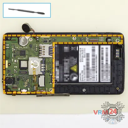 How to disassemble Acer Liquid Z200, Step 7/1