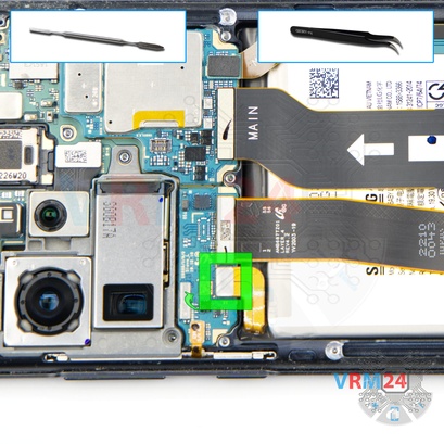 How to disassemble Samsung Galaxy S20 Ultra SM-G988, Step 8/1