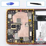 Cómo desmontar Asus ZenFone 5 Lite ZC600KL, Paso 12/1