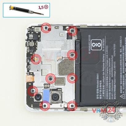 Como desmontar Xiaomi Mi Max 3 por si mesmo, Passo 4/1