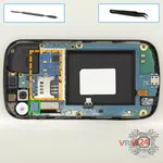 Как разобрать Samsung Google Nexus S GT-i9020, Шаг 6/1