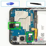 Como desmontar Samsung Galaxy A24 SM-A245 por si mesmo, Passo 12/1