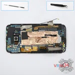 How to disassemble HTC One E8, Step 8/1