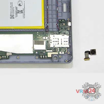 Como desmontar Huawei MediaPad T3 (10'') por si mesmo, Passo 11/2