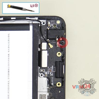 How to disassemble Meizu M5 Note M621H, Step 9/1