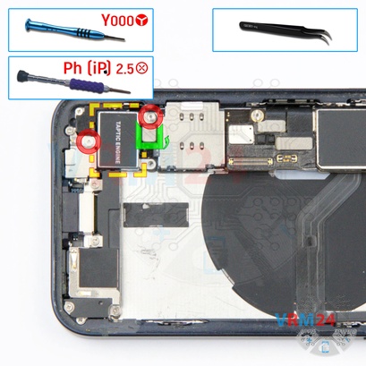 Cómo desmontar Apple iPhone 12 mini, Paso 13/1
