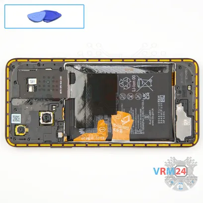 How to disassemble Huawei Nova Y72, Step 9/1