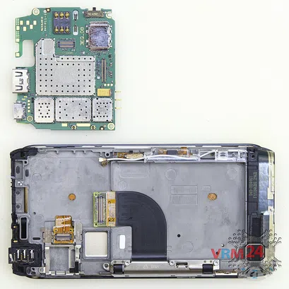 How to disassemble Nokia E7 RM-626, Step 11/3