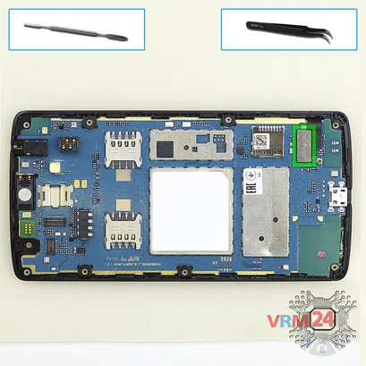 Cómo desmontar LG Leon H324, Paso 6/1