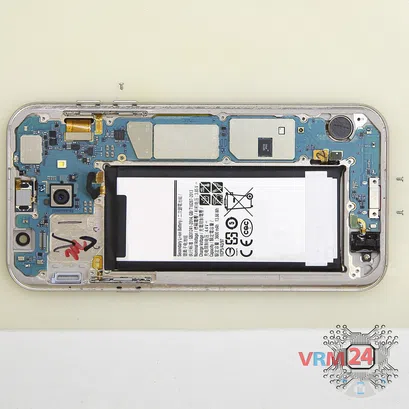 How to disassemble Samsung Galaxy A7 (2017) SM-A720, Step 8/2