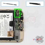 How to disassemble Motorola Moto M TX1663, Step 8/1