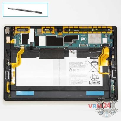 How to disassemble Sony Xperia Z4 Tablet, Step 6/1