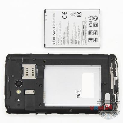 How to disassemble LG L80 D380, Step 2/2