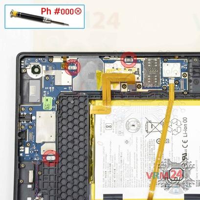 Cómo desmontar Lenovo Tab M10 Plus TB-X606F, Paso 19/1