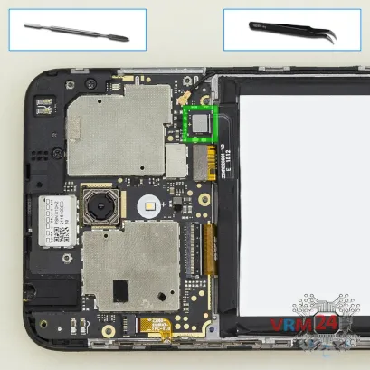 How to disassemble Meizu M8c M810H, Step 5/1