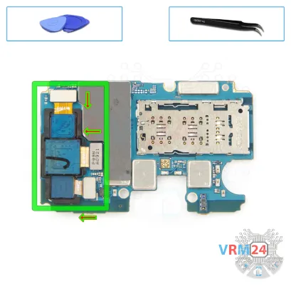 How to disassemble Samsung Galaxy M30s SM-M307, Step 17/1