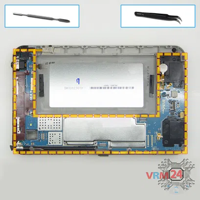 How to disassemble Samsung Galaxy Tab GT-P1000, Step 8/1