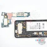 How to disassemble LG V50 ThinQ, Step 11/2