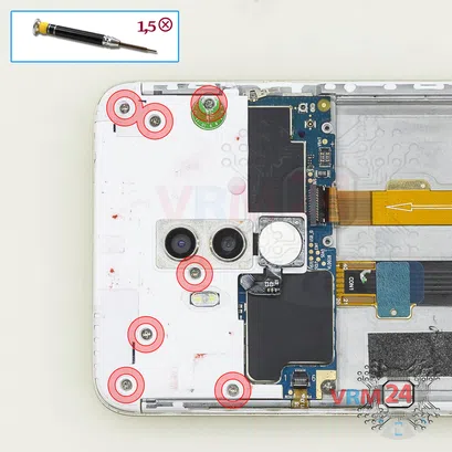 How to disassemble LEAGOO T8, Step 10/1
