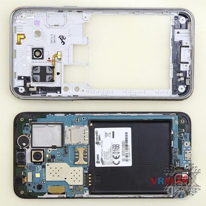 How to disassemble Samsung Galaxy J5 SM-J500, Step 4/2