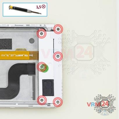 How to disassemble LEAGOO T8, Step 5/1