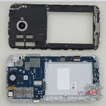 How to disassemble LG K5 X220, Step 4/2