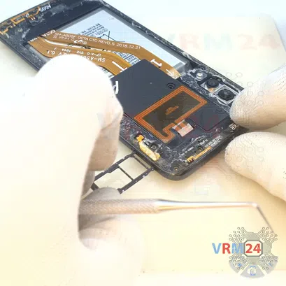 How to disassemble Samsung Galaxy A50s SM-A507, Step 2/4