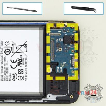 How to disassemble Samsung Galaxy A40 SM-A405, Step 11/1