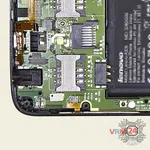 How to disassemble Lenovo A328, Step 7/3