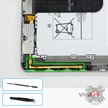 Как разобрать Samsung Galaxy Note Pro 12.2'' SM-P905, Шаг 5/1