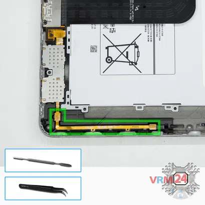 How to disassemble Samsung Galaxy Note Pro 12.2'' SM-P905, Step 5/1