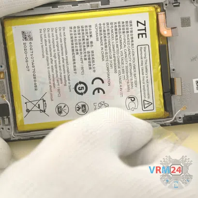 How to disassemble ZTE Blade V20 Smart, Step 18/3