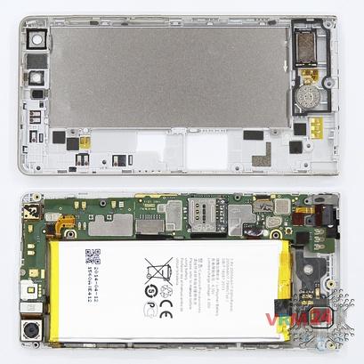 How to disassemble Huawei Ascend G6 / G6-L11, Step 3/2