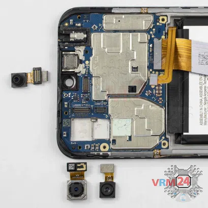 Como desmontar Samsung Galaxy M01 SM-M015 por si mesmo, Passo 12/2