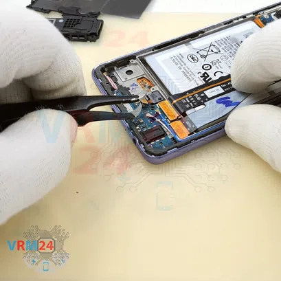 Cómo desmontar Samsung Galaxy A52 SM-A525, Paso 11/4