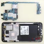 How to disassemble Samsung Galaxy J5 SM-J500, Step 9/2