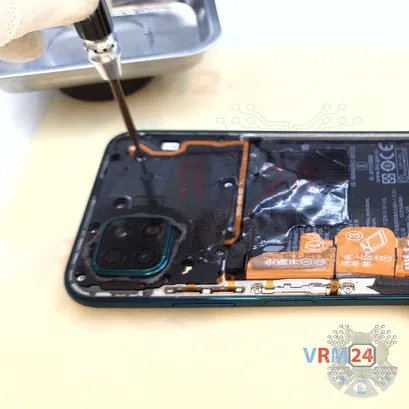 Como desmontar Huawei P40 Lite, Passo 3/3