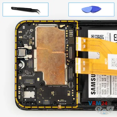 How to disassemble Samsung Galaxy A04 SM-A045, Step 13/1