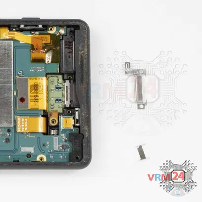 Como desmontar Sony Xperia XZ2 Compact por si mesmo, Passo 8/2