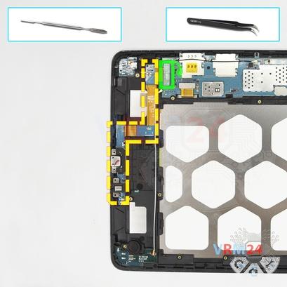 Cómo desmontar Samsung Galaxy Tab A 9.7'' SM-T555, Paso 11/1