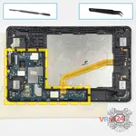 Cómo desmontar Samsung Galaxy Tab A 10.5'' SM-T590, Paso 18/1