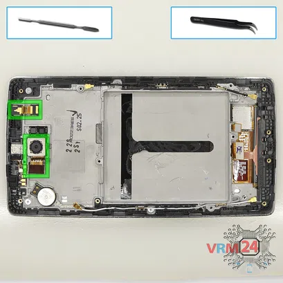 How to disassemble LG G Flex 2 H959, Step 11/1