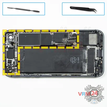 How to disassemble Apple iPhone 8, Step 16/1