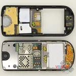 How to disassemble Nokia 8800 Sirocco RM-165, Step 4/2