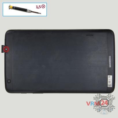 How to disassemble LG G Pad 8.3'' V500, Step 2/1
