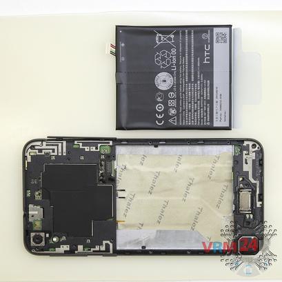 How to disassemble HTC One E9s, Step 5/5