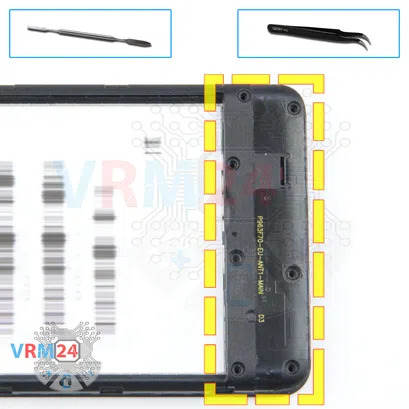 Cómo desmontar ZTE Blade A31, Paso 6/1