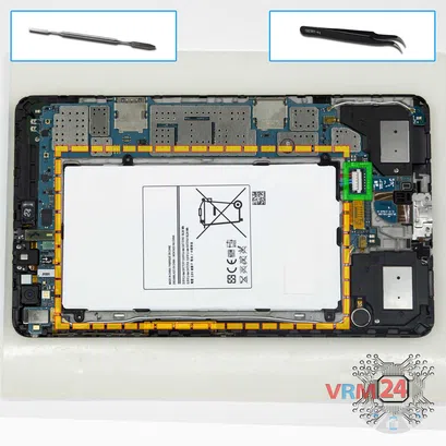 Cómo desmontar Samsung Galaxy Tab Pro 8.4'' SM-T325, Paso 3/1