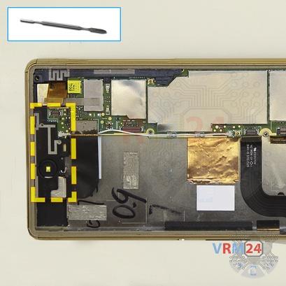 How to disassemble Sony Xperia M5, Step 8/1