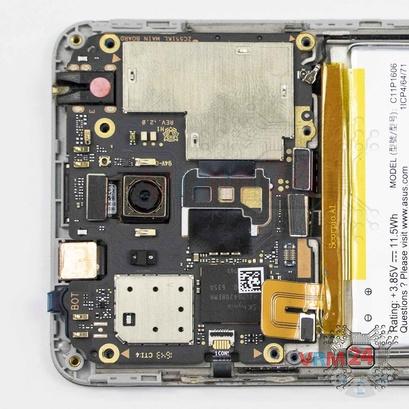 How to disassemble Asus ZenFone 3 Laser ZC551KL, Step 14/2
